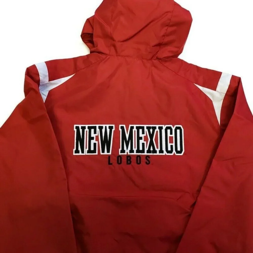 NCAA New Mexico Lobos Unisex Collision Windbreaker Jacket Youth Size L